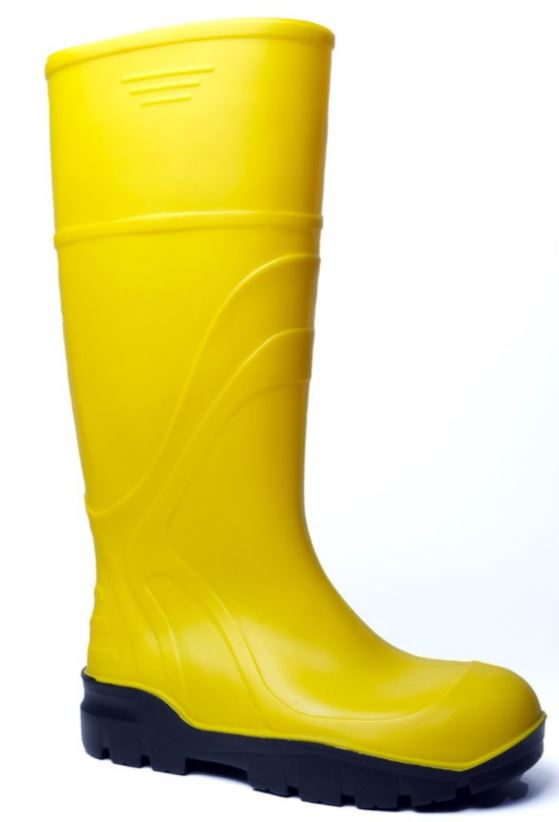 REÇBER SARI PVC UZUN ÇIZME NO:42